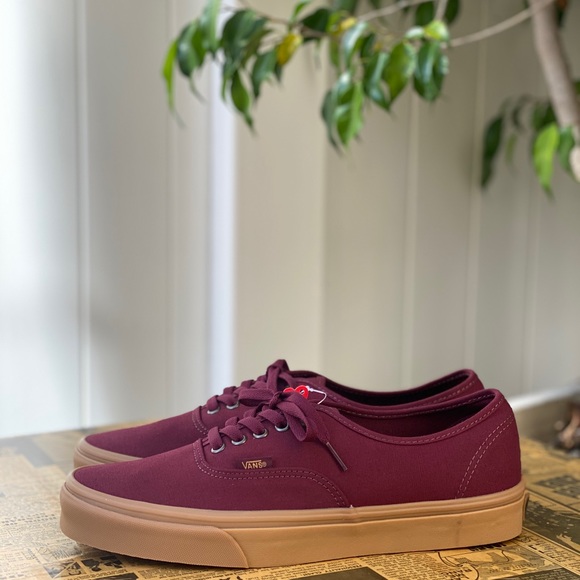 vans authentic light gum port royale